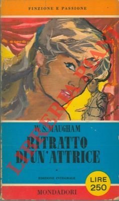 Ritratto di un'attrice.