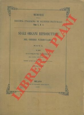 Sugli organi riproduttori del genere Verrucaria.