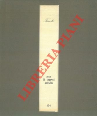 Asta di tappeti antichi. 15 dicembre 1971.