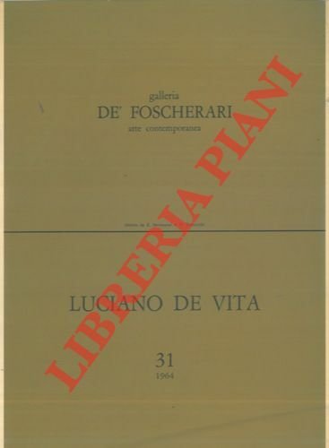 Galleria De' Foscherari arte contemporanea. 31A Mostra personale di Luciano …