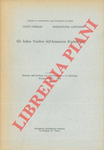 Gli Indios Yumbos dell'Amazzonia Ecudaoriana.
