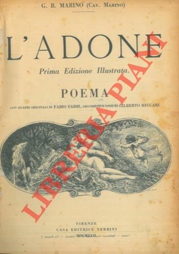 L'Adone. Poema.