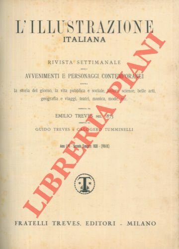 L'Illustrazione Italiana. 1930. Secondo semestre.