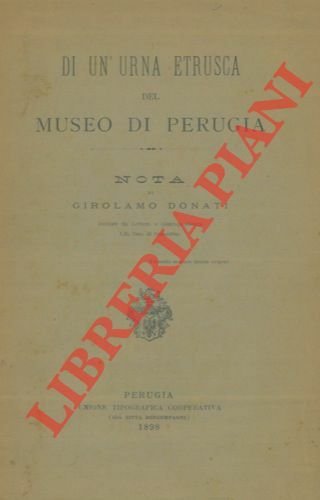 Di un'urna etrusca del museo di Perugia.