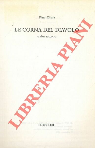 Le corna del diavolo e altri racconti.