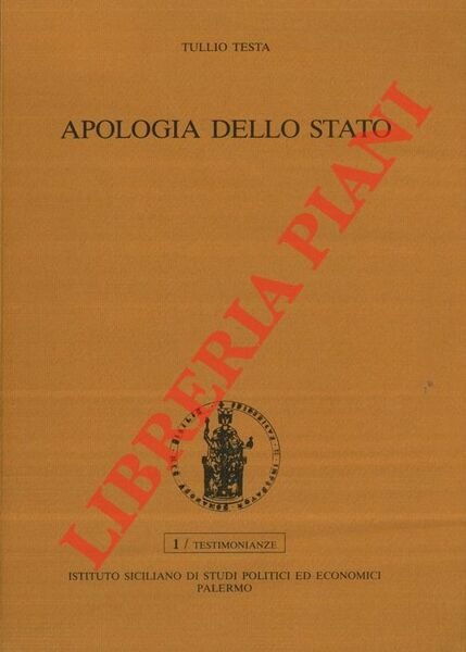 Apologia dello stato.