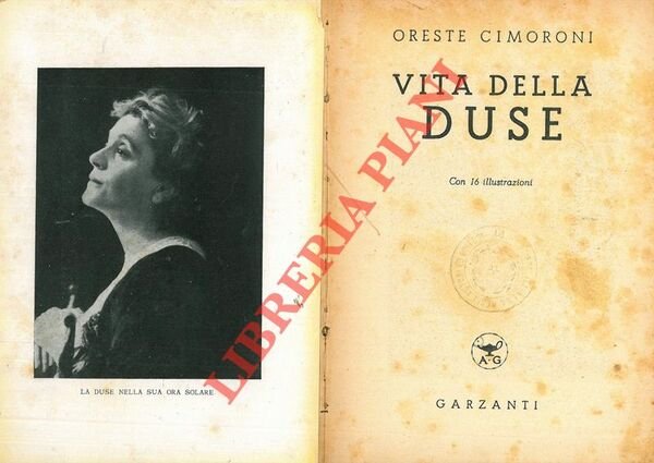 Vita della Duse.