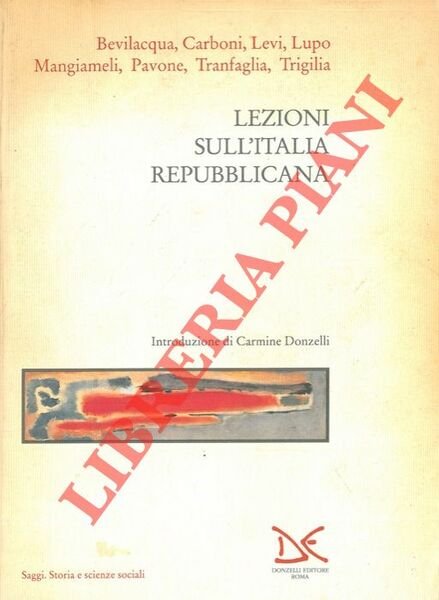 Lezioni sull'Italia repubblicana.