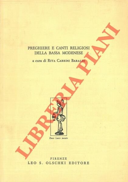 Preghiere e canti religiosi della bassa modenese.