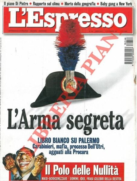 Carabinieri contro procura/libro bianco su un mistero di mafia. La marcia su Palermo.