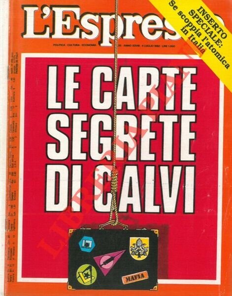 Le carte segrete di Calvi.