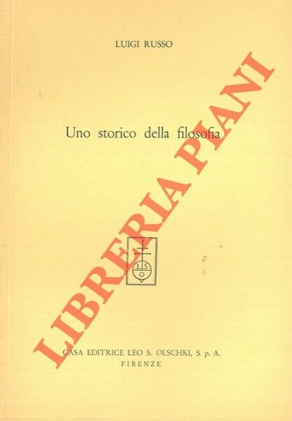 Uno storico della filosofia.