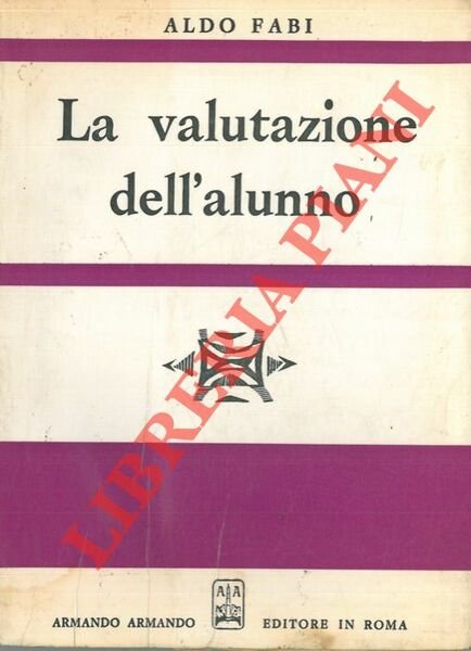 La valutazione dell'alunno.