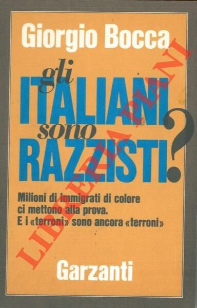 Gli italiani sono razzisti ?