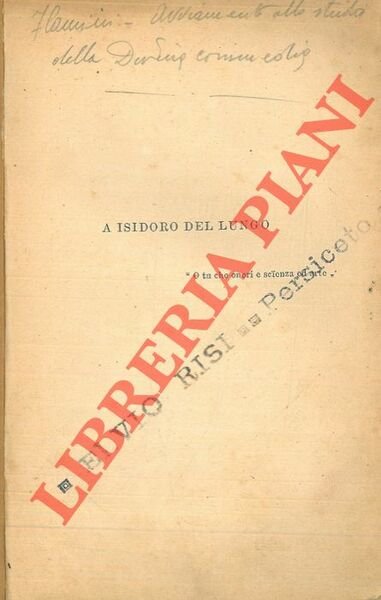 Avviamento allo studio della Divina Commedia.