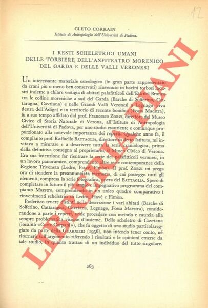 I resti scheletrici umani delle Torbiere dell'Anfiteatro Morenico del Garda … | Immagine principale