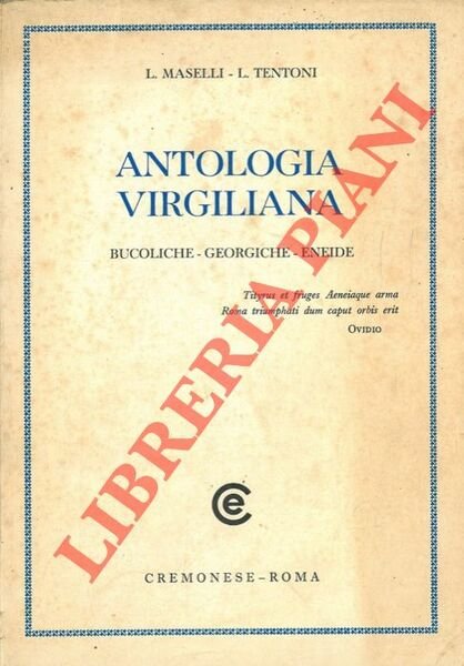 Antologia virgiliana. Bucoliche - Georgiche - Eneide. | Immagine principale