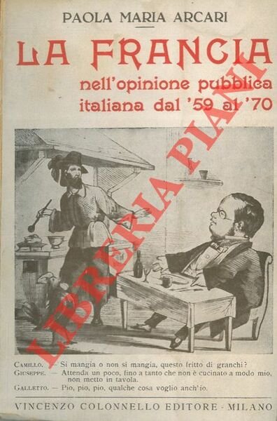La Francia nell'opinione pubblica italiana dal '59 al '70. | Immagine principale