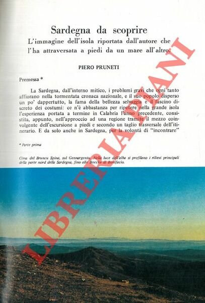 Sardegna da scoprire.
