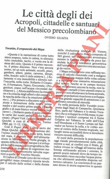 Le città degli dei. Acropoli, cittadelle e santuari del Messico …