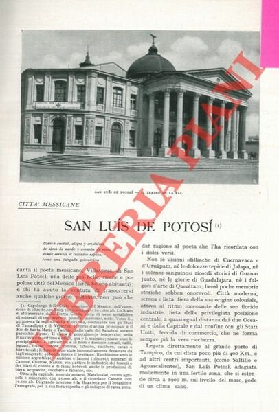 San Luis de Potosì.
