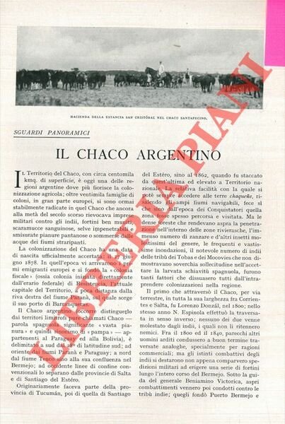 Il Chaco argentino.
