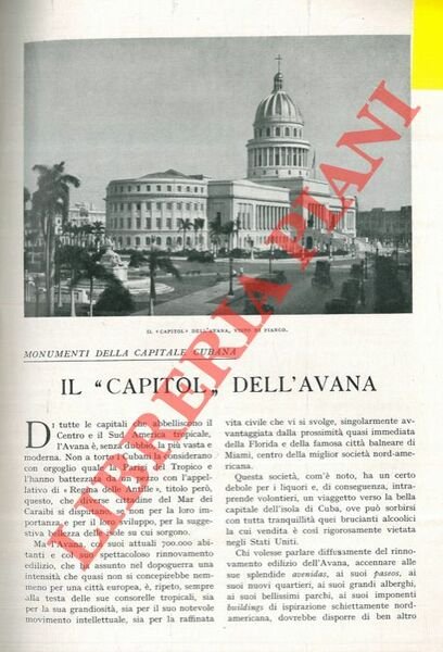 Il “Capitol” dell'Avana.