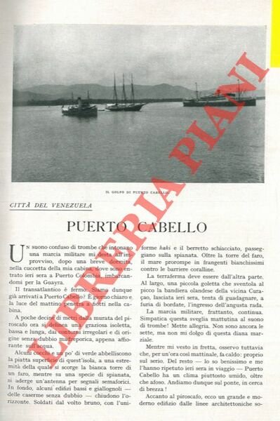 Città del Venezuela. Puerto Cabello.