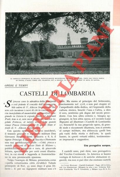 Castelli di Lombardia.