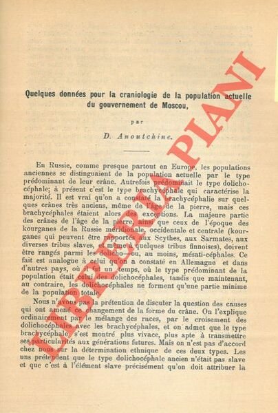 Quelques données pour la craniologie de la population actuelle du …