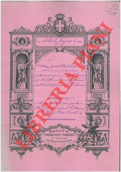 Liquidazione e Cessione di beni tra cui un appezzamento di …
