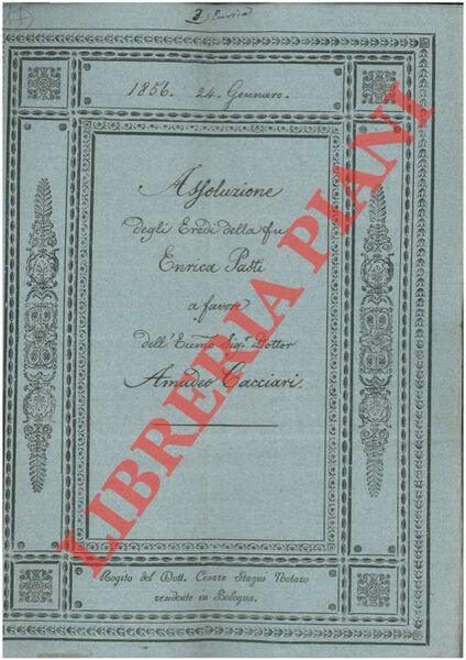 Assoluzione in denaro.