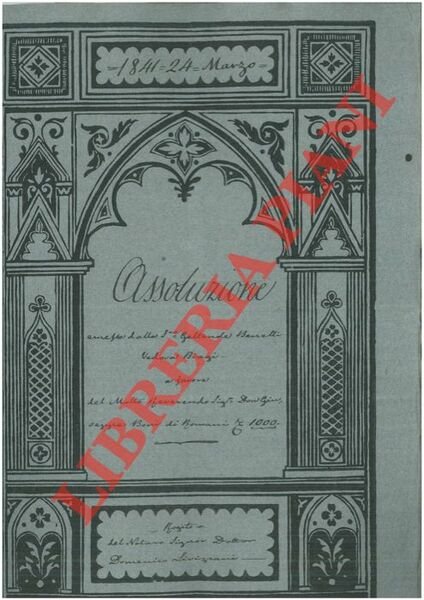 Assoluzione in denaro.