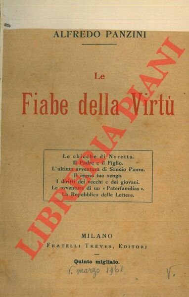 Le fiabe della virtù.