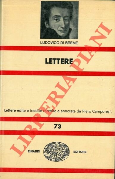 Lettere. A cura di Piero Camporesi.