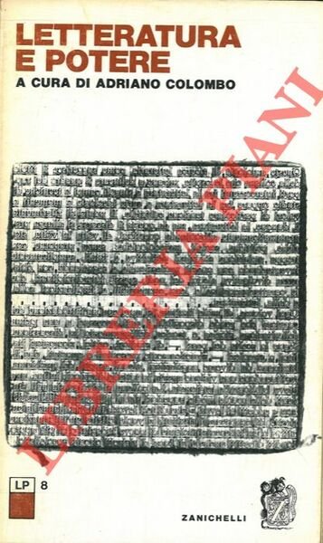 Letteratura e potere.