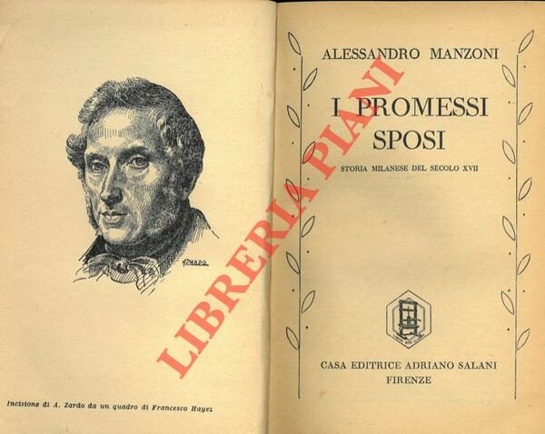 I promessi sposi. Storia milanese del secolo XVII.
