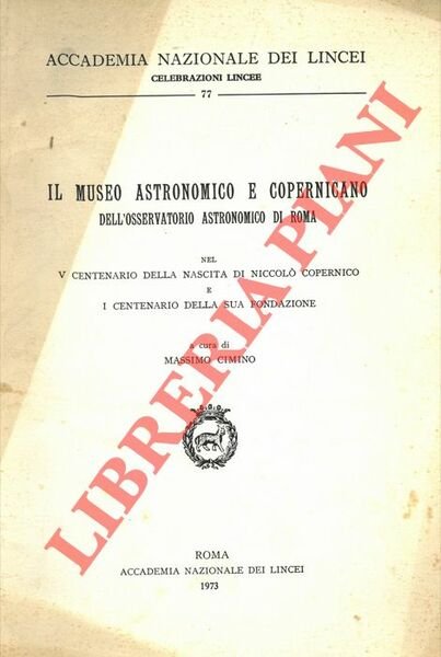 Il Museo Astronomico e Copernicano dell'Osservatorio Astronomico di Roma nel …