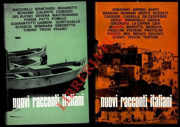 Nuovi racconti italiani. Racconti di: Bacchelli, Bianciardi, Cialente, Mastronardi, Parise, …