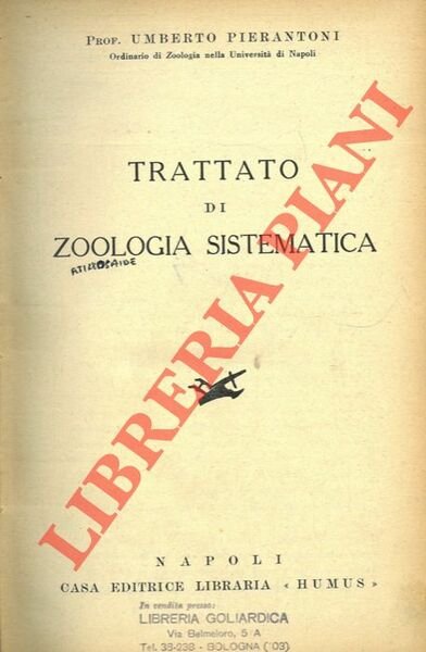 Trattato di zoologia sistematica.