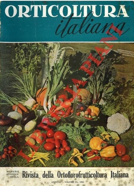Orticoltura italiana. Rivista della Ortoflorofrutticoltura italiana.