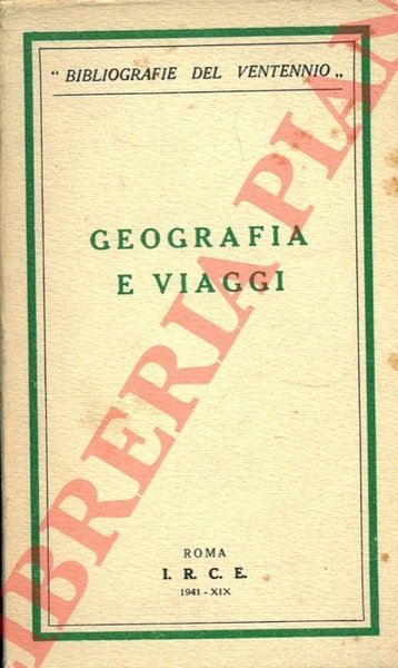 Geografia e viaggi.