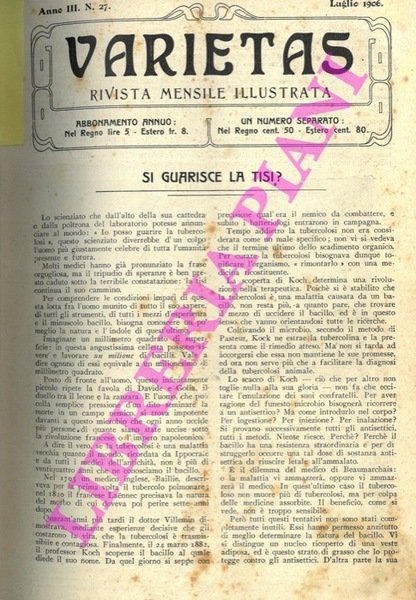 Si guarisce la tisi?