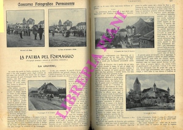 La patria del Formaggio (La Gruyère).