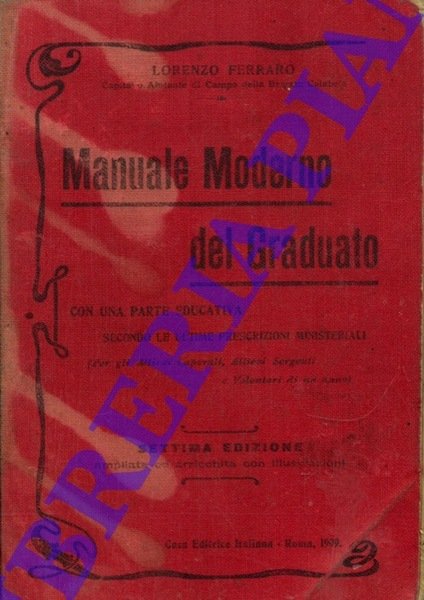 Manuale moderno del graduato.