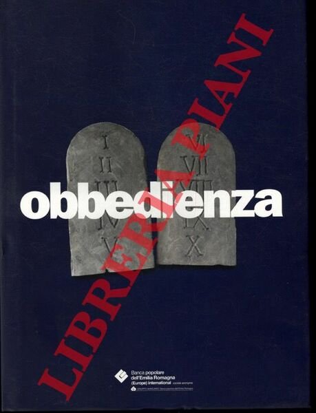 Obbedienza. Legge di Dio e legge dell'uomo nelle culture religiose.