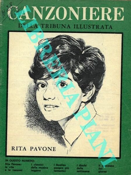 Canzoniere della Tribuna illustrata.