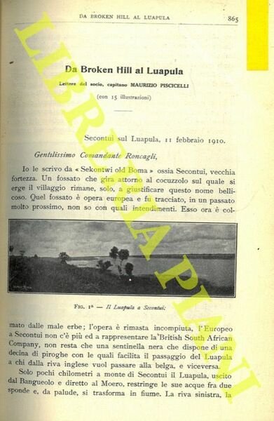 Da Broken Hill al Luapula.