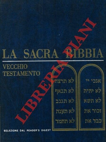 La Sacra Bibbia.