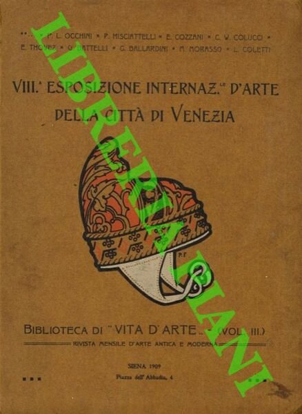 VIIIa Esposizione Internazionale d'Arte della Città di Venezia.